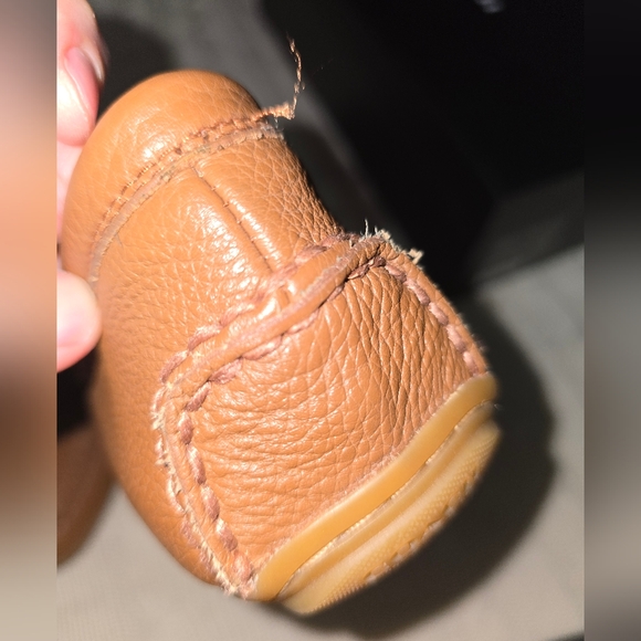 Coach Lock Up Loafers Tan Women's 8.5 - Picture 10 of 11